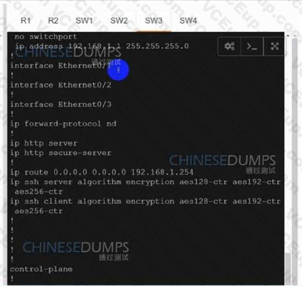 Cisco 300-410 image Question 385 111331 10072024005414000000