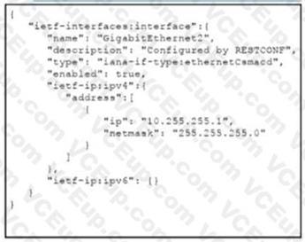 Cisco 350-901 image Question 215 118527 10102024233131000000