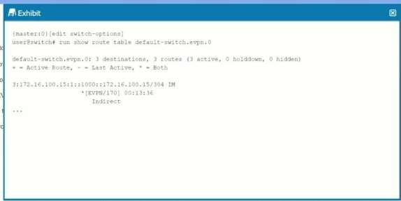 Juniper JN0-682 image Question 1 51161 09182024211347000000