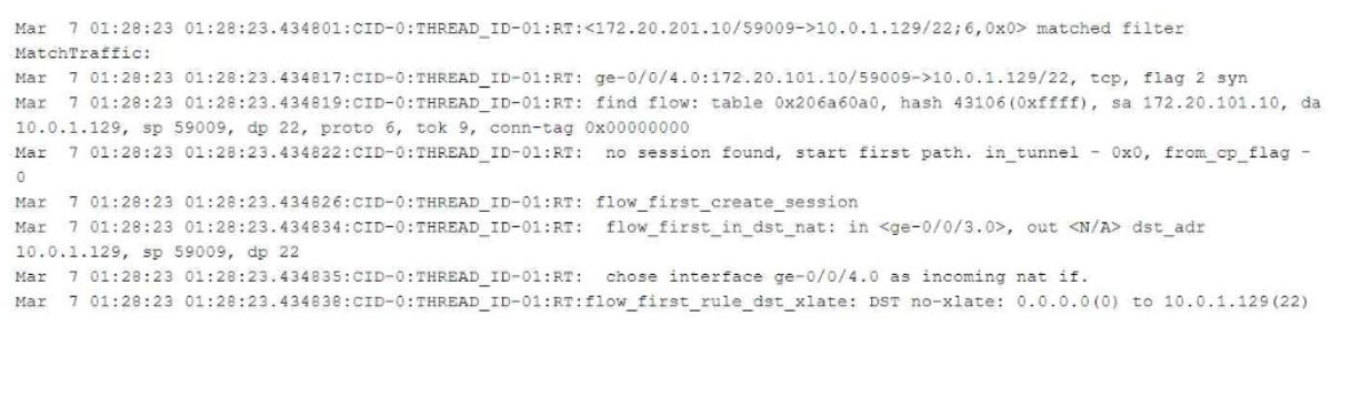 Juniper JN0-637 image Question 34 124751 11012024014440000000
