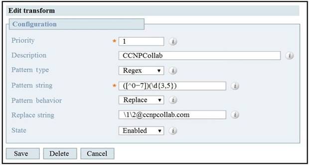 Cisco 300-820 image Question 27 115105 10102024232844000000