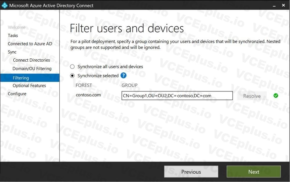Microsoft SC-300 image Question 98 108190 10052024010905000000