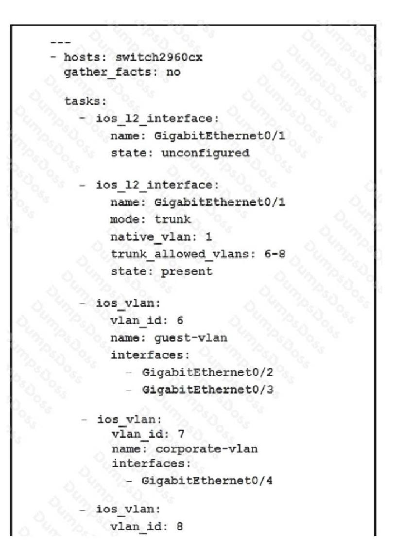 Cisco 200-901 image Question 130 110605 10072024004843000000