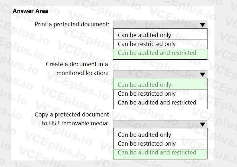 Microsoft SC-400 image answer Question 18 108412 10052024010922000