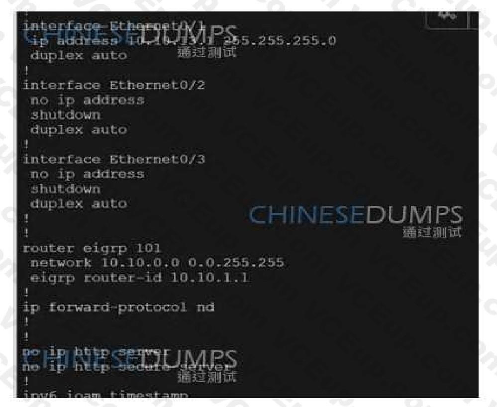 Cisco 300-410 image Question 386 111332 10072024005414000000