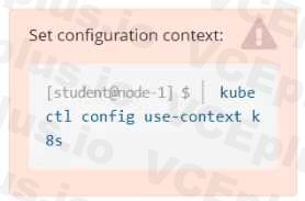 Linux Foundation CKA image Question 56 51435 09182024211423000000