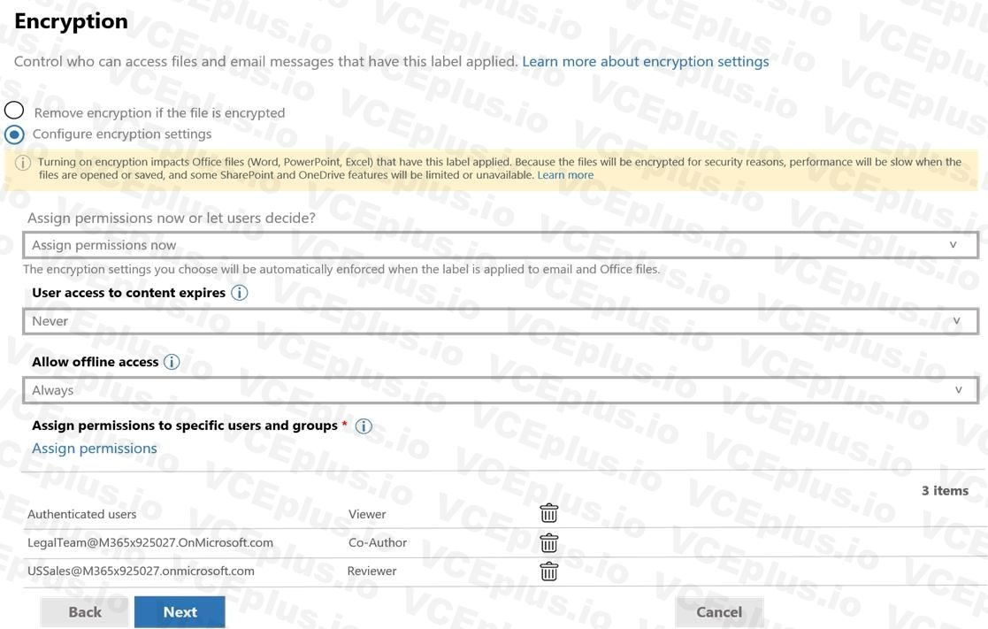 Microsoft SC-400 image Question 23 108377 10052024010922000000