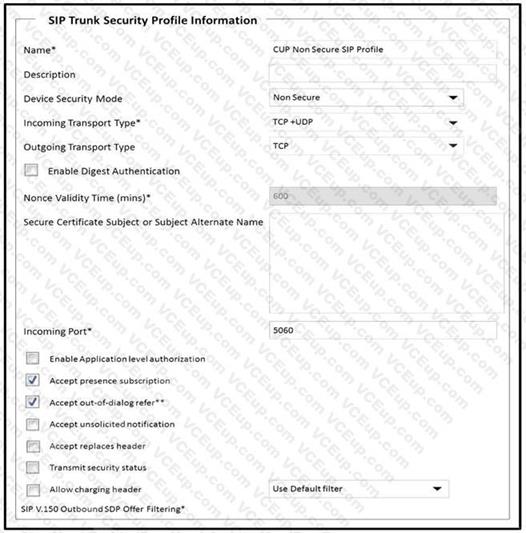 Cisco 350-801 image Question 284 118136 10102024233110000000
