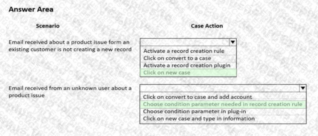 Microsoft MB-230 image answer Question 27 100585 10052024125735000