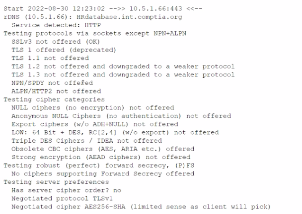 CompTIA CAS-004 image Question 482 94450 10022024175035000000