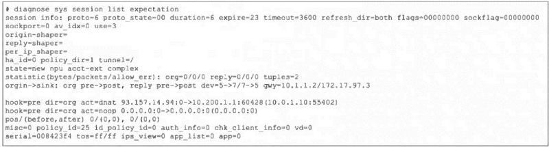 Fortinet FCSS_NST_SE-7.4 image Question 17 63883370802680599554945