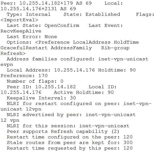 Juniper JN0-682 image Question 11 51171 09182024211347000000