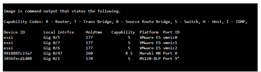 Cisco CCST-Networking image Question 34 120062 10112024185521000000