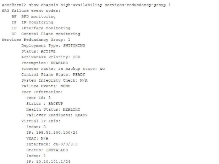 Juniper JN0-637 image Question 29 124746 11012024014440000000