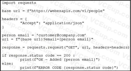 Cisco 200-901 image Question 276 110751 10072024004843000000
