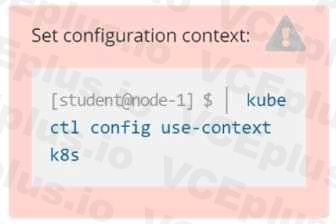 Linux Foundation CKA image Question 1 51380 09182024211423000000