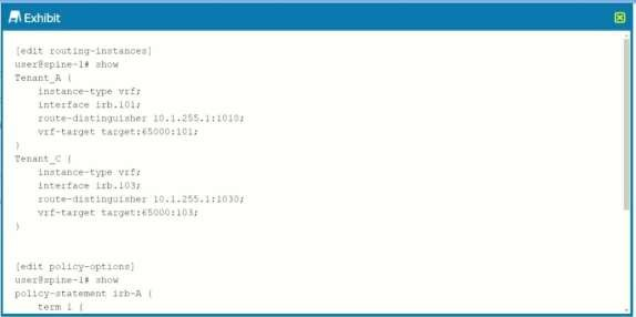 Juniper JN0-682 image Question 32 51192 09182024211347000000