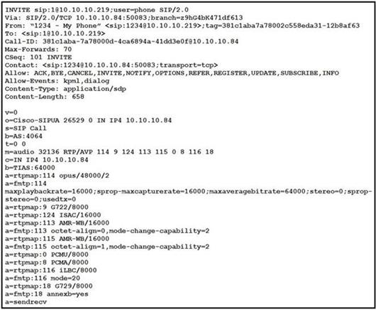 Cisco 350-801 image Question 32 117884 10102024233109000000