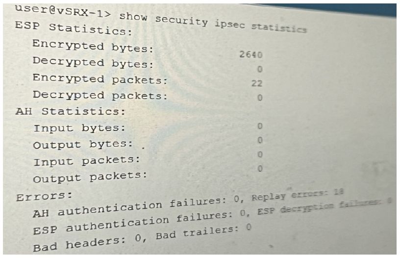 Juniper JN0-637 image Question 112 124829 11012024014440000000