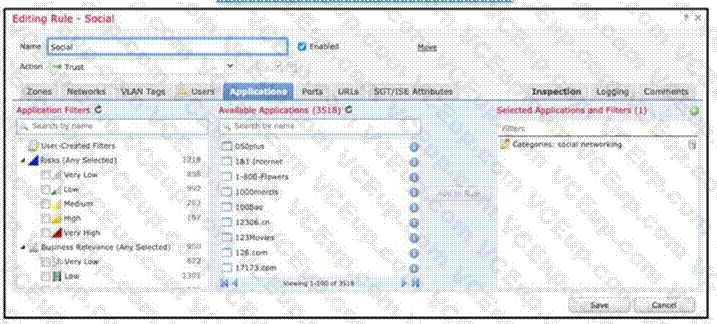 Cisco 300-710 image Question 115 113654 10072024010053000000