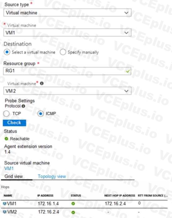 Microsoft AZ-104 image Question 182 84707 09262024195642000000