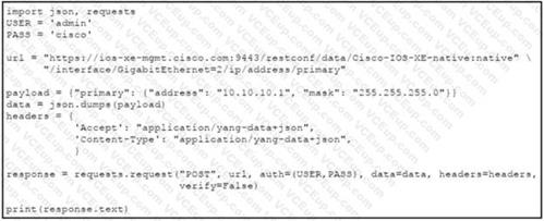 Cisco 350-901 image Question 155 118467 10102024233131000000