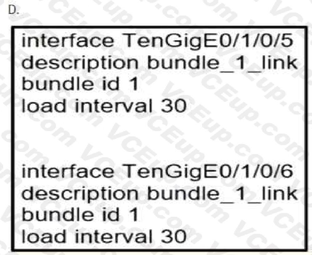 Cisco 350-501 image Question 162 116444 10102024233011000000
