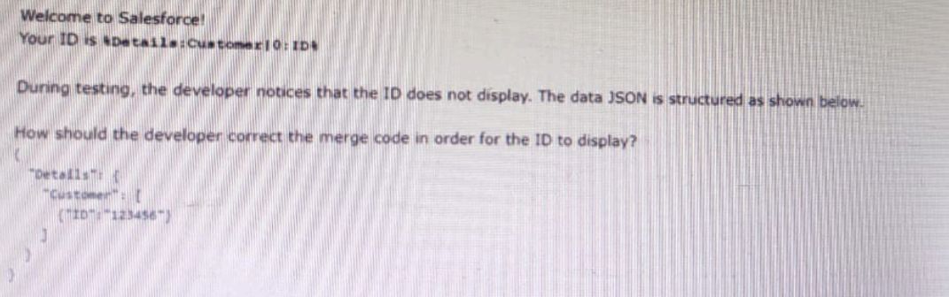 Salesforce Certified OmniStudio Developer image Question 36 66691 09232024002959000000