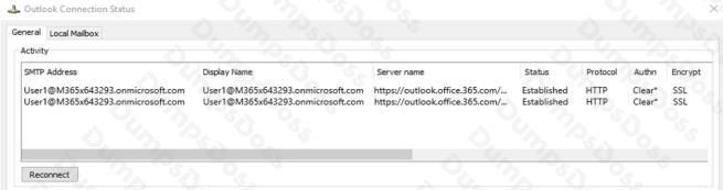 Microsoft MS-203 image Question 47 104599 10052024010522000000