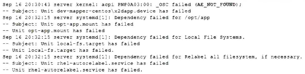 CompTIA XK0-005 image Question 167 99808 10022024175436000000