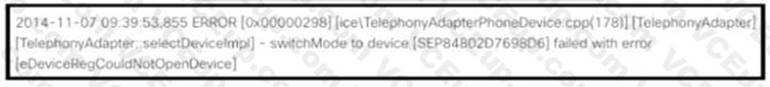 Cisco 300-810 image Question 148 114841 10102024232813000000