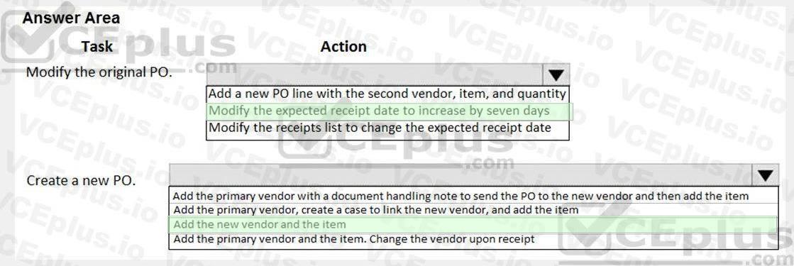 Microsoft MB-330 image answer Question 31 102147 10052024010058000