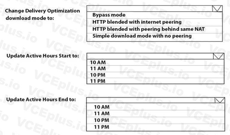 Microsoft MD-102 image Question 12 103608 10052024010409000
