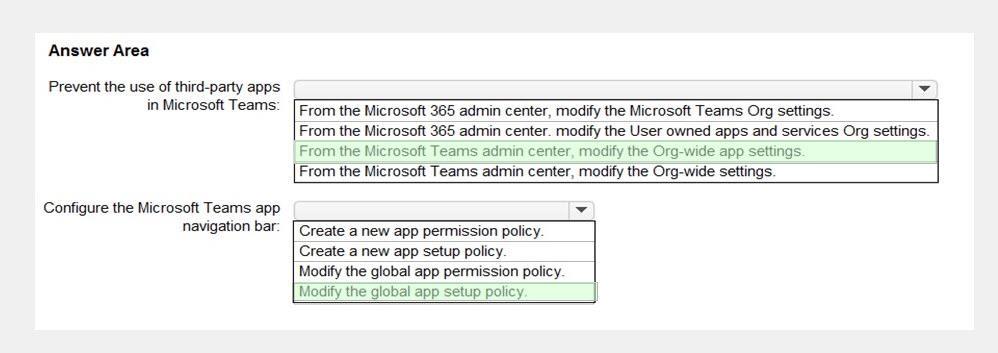 Microsoft MS-700 image answer Question 48 104807 10052024010552000