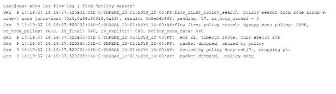Juniper JN0-637 image Question 61 124778 11012024014440000000