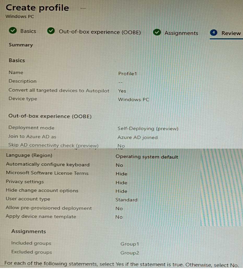 Microsoft MD-102 image Question 95 103721 10052024010410000000
