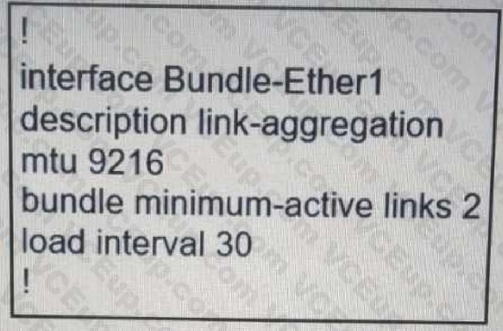 Cisco 350-501 image Question 162 116444 10102024233011000000