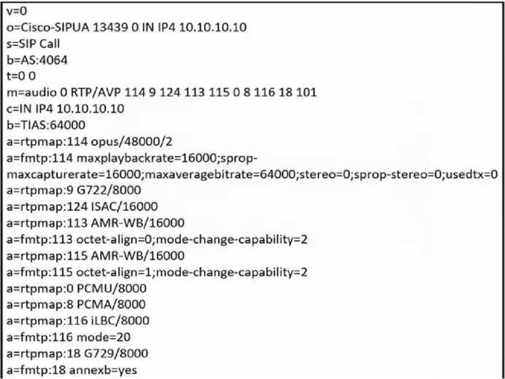 Cisco 350-801 image Question 448 118300 10102024233110000000