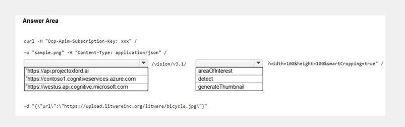 Microsoft AI-102 image Question 9 83960 09262024054203000