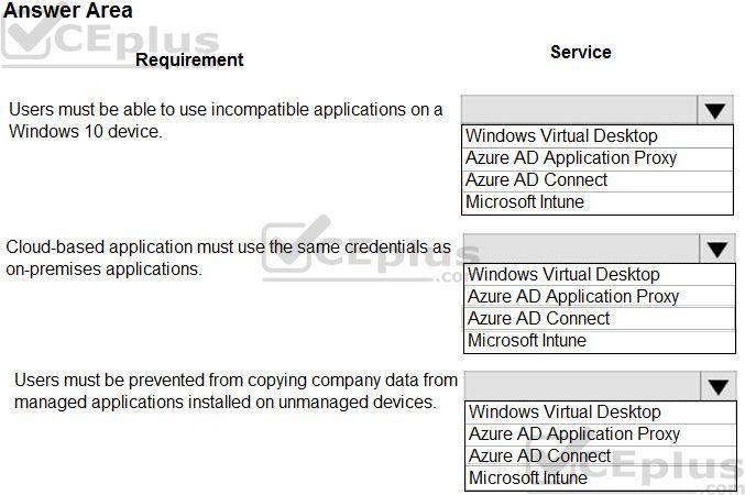 Microsoft MS-900 image Question 56 105377 10052024010627000