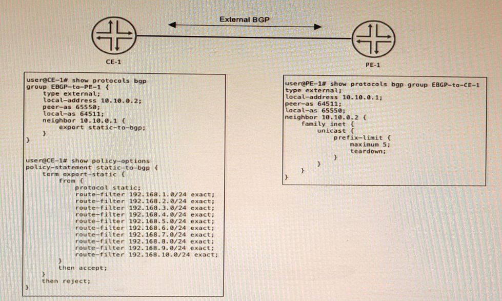 Juniper JN0-664 image Question 44 51111 09182024211332000000