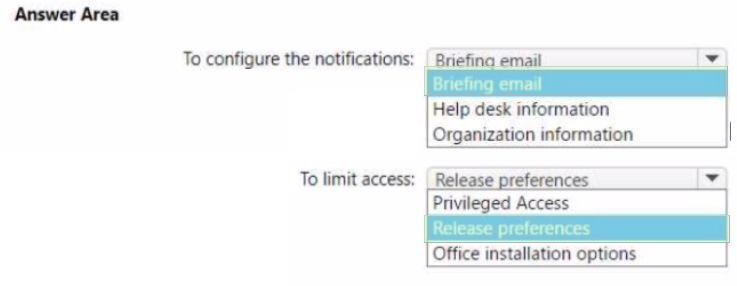 Microsoft MS-102 image answer Question 10 103907 10052024010457000