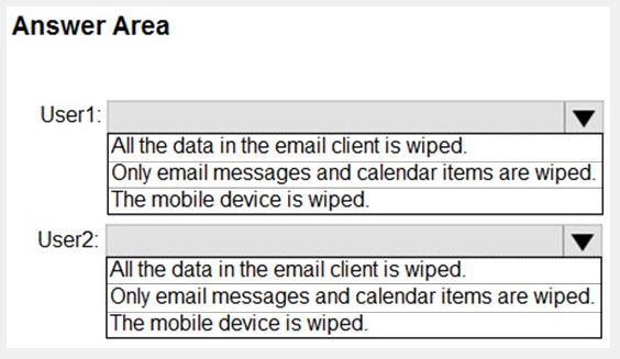 Microsoft MS-203 image Question 27 104360 10052024010521000