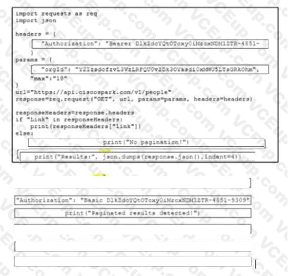 Cisco 350-901 image answer Question 55 118367 10102024113131000