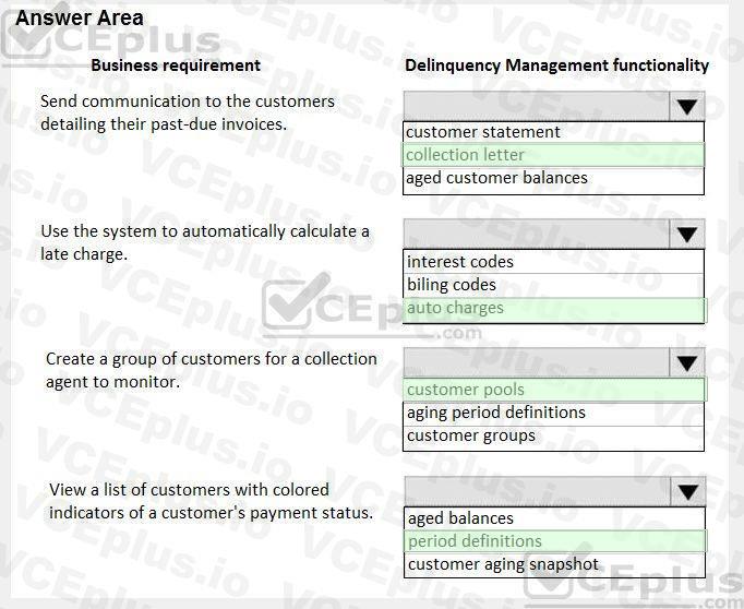 Microsoft MB-310 image answer Question 8 101646 10052024010004000