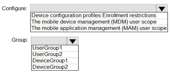 Microsoft MS-102 image Question 11 103908 10052024010457000