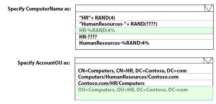 Microsoft MD-102 image answer Question 20 103616 10052024010409000