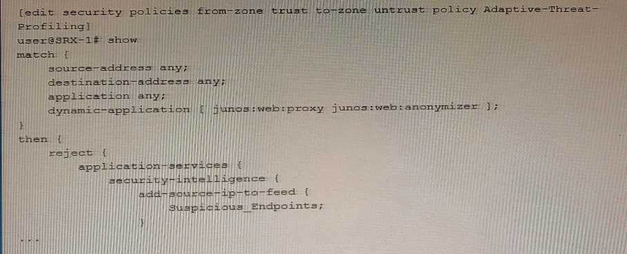 Juniper JN0-636 image Question 63 50950 09182024211303000000