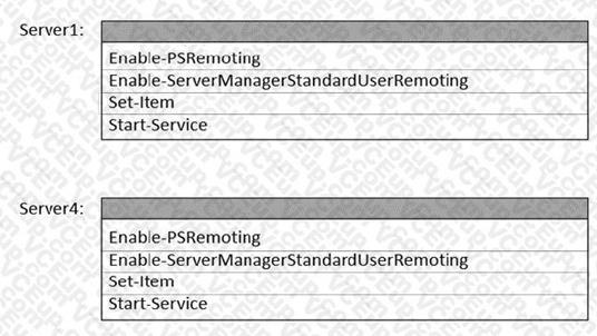 Microsoft AZ-800 image Question 8 88205 10022024015633000