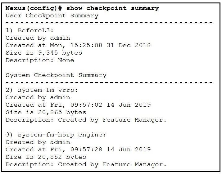 Cisco 350-601 image Question 156 116886 10102024233033000000